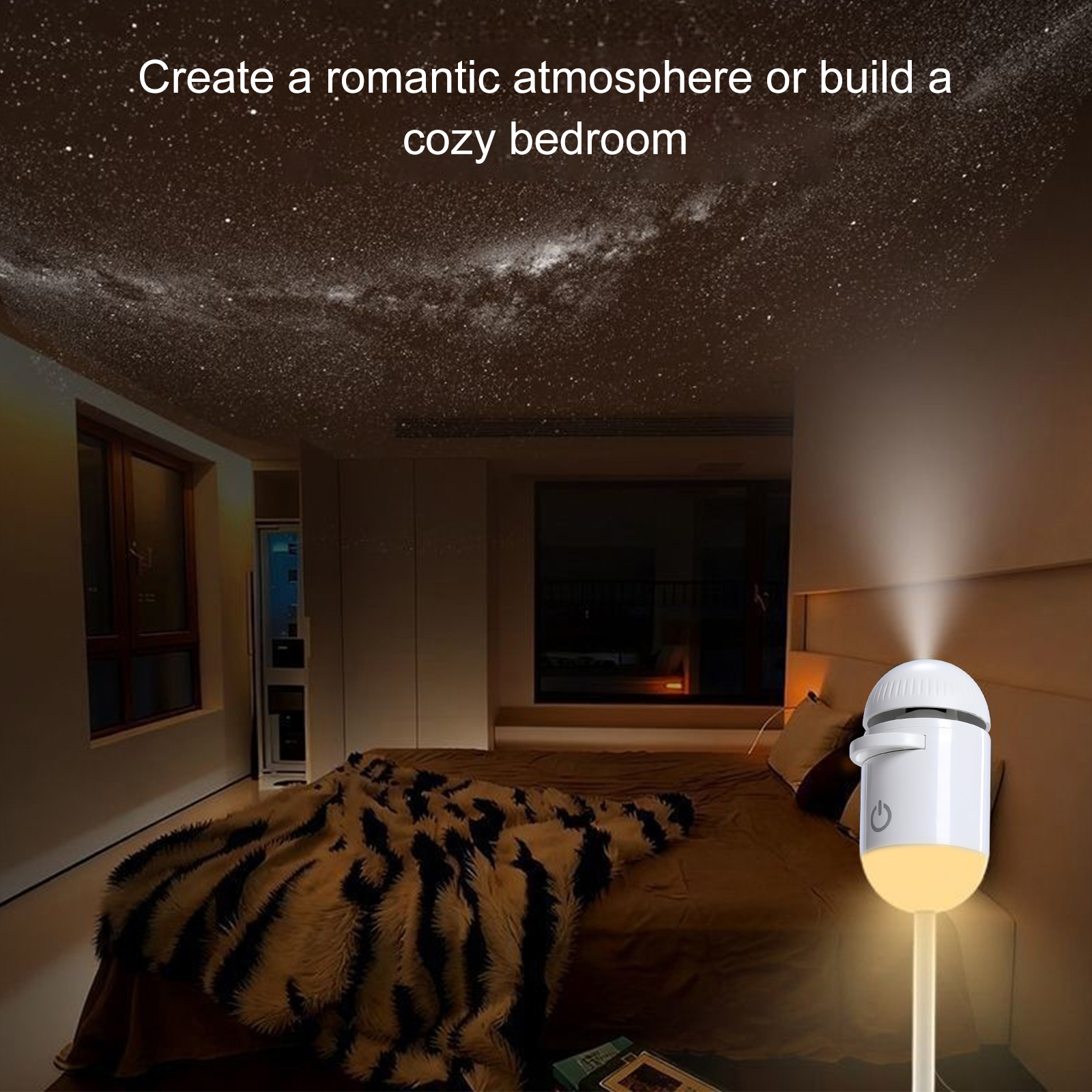 Galaxy Projector USB Night Lig - Gaming Accessories Lights ulasan dan harga